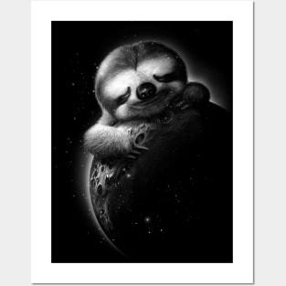 moonsloth Posters and Art